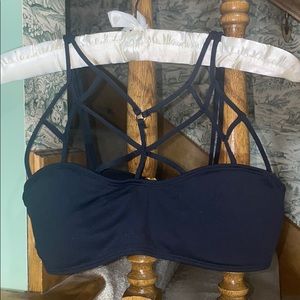4 for $20👑 NWT Top Melon Black Strappy Bra